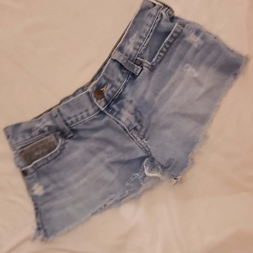 Hollister Denim Blue Shorts